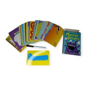 Usborne Activity Cards Monster Doodles